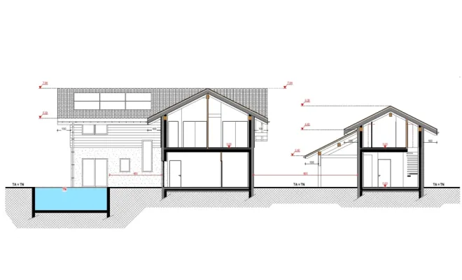 Construction d'une maison individuelle et d'un logement annexe près d'Alby-sur-Chéran