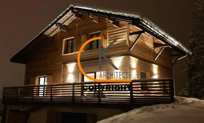 Réhabilitation d'un chalet à Arâches, Bonneville, CK Architecte