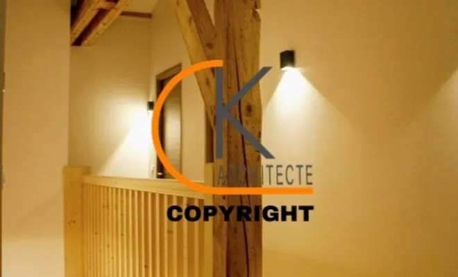 Réhabilitation d'un chalet à Arâches, Bonneville, CK Architecte