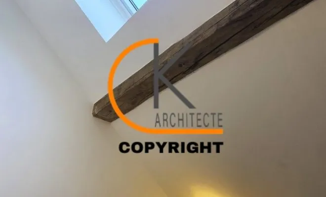 Réhabilitation d'une grange pour créer 2 appartements à St Martin Bellevue, Bonneville, CK Architecte