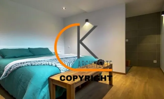 Réhabilitation d'un chalet à Arâches, Bonneville, CK Architecte