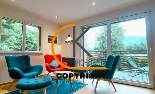 Réhabilitation d'un chalet à Arâches, Bonneville, CK Architecte