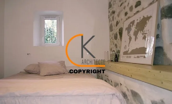 Réhabilitation d'une grange pour créer 2 appartements à St Martin Bellevue, Bonneville, CK Architecte