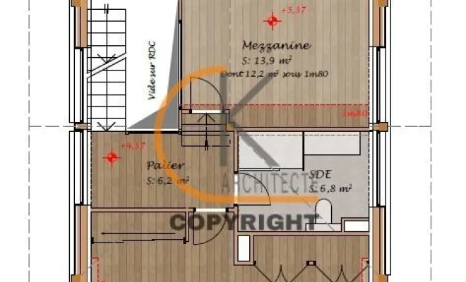 Construction d'une maison individuelle et d'un logement annexe près d'Alby-sur-Chéran, Bonneville, CK Architecte