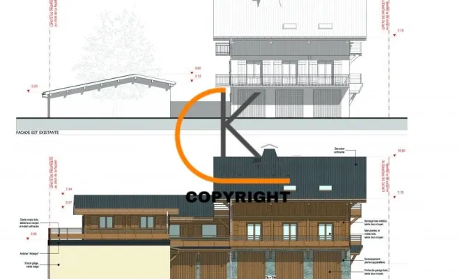 Extension d'un chalet de vacances aux Gets, Bonneville, CK Architecte