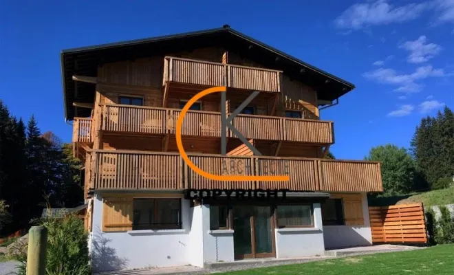 Rénovation d'une colonie de vacances aux Gets, Bonneville, CK Architecte